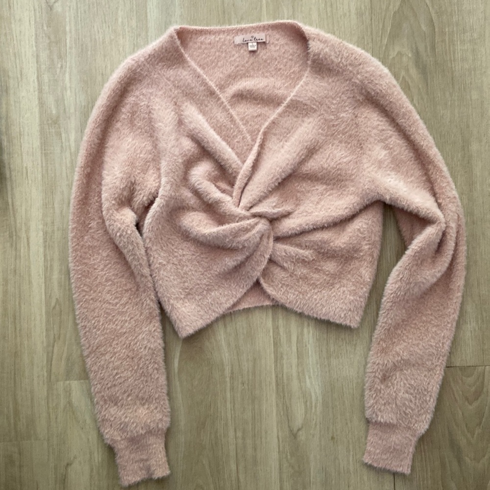 Honey boutique knot cardigan